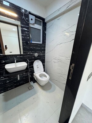 Washroom in 2 BHK Apartment at Sanghvi Infenia, Santacruz East – for Rent