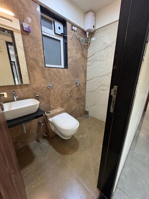 Bathroom in 2 BHK Apartment at Sanghvi Infenia, Santacruz East – for Rent