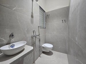 Bathroom in 1 BHK Apartment at Vinay Super Homez Harmony, Virar West – for Sale