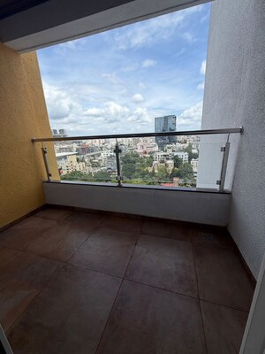 Balcony in 2 BHK Apartment at Northcape Venicia, Baner – for Rent