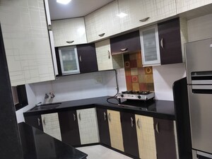 Kitchen in 3 BHK Apartment at Kingston Heights, Malad West – for Rent