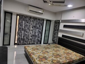 Bedroom in 3 BHK Apartment at Kingston Heights, Malad West – for Rent