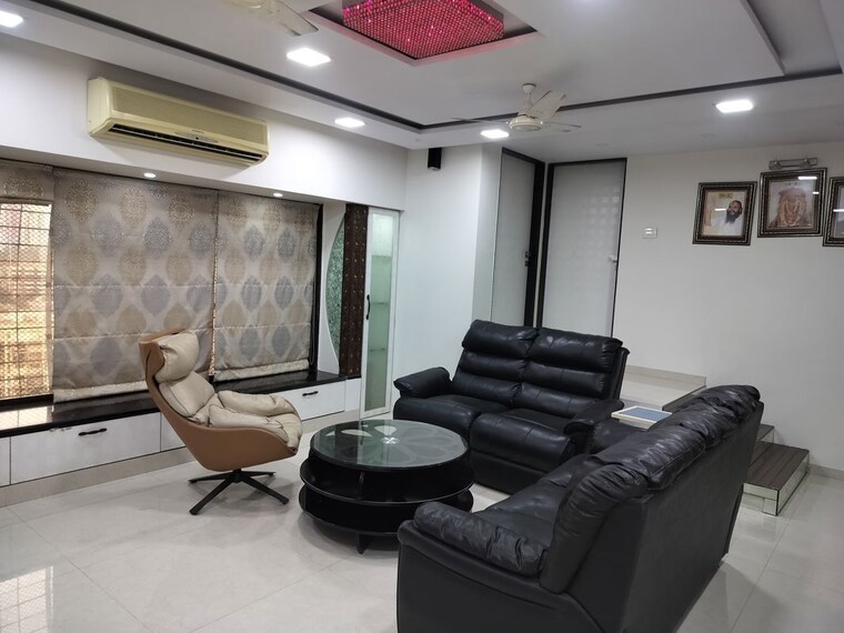 Living Room, kingston-heights 3 Bedroom 1100 Sq.Ft. Apartment In Malad West Mumbai 10685120