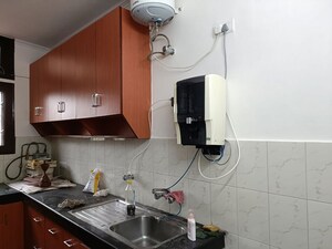 Kitchen in 3 BHK Builder Floor at Sarvapriya Vihar – for Rent