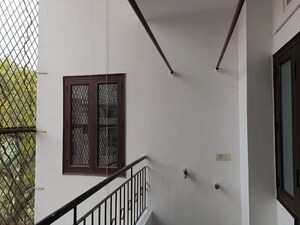 Balcony in 3 BHK Builder Floor at Sarvapriya Vihar – for Rent