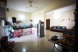 Living Room in 2 BHK Apartment at Chakan – for Sale