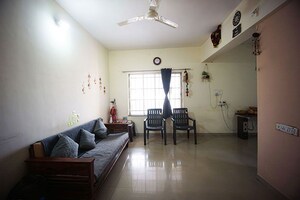 Living Room in 2 BHK Apartment at Chakan – for Sale