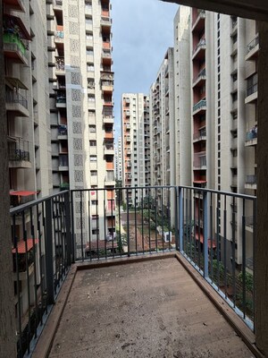 Balcony in 1.5 BHK Apartment at Lodha Lakeshore Greens, Dombivli East – for Rent
