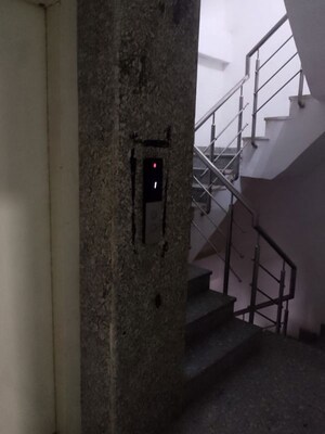 Staircase in 1 RK Independent House at Sector 14 – for Rent