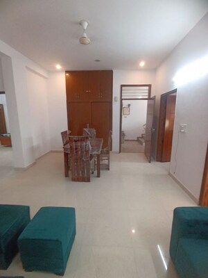 Living Room in 1 RK Independent House at Sector 14 – for Rent
