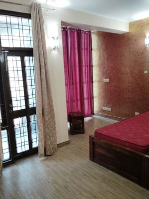 Bedroom in 1 RK Independent House at Sector 14 – for Rent