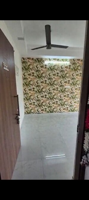 Bathroom in 1 BHK Apartment at Runwal Gardens, Dombivli East – for Rent