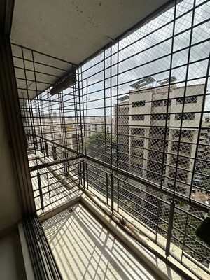 Balcony in 2 BHK Apartment at Shiv Darshan Tower Malad West, Malad West – for Sale