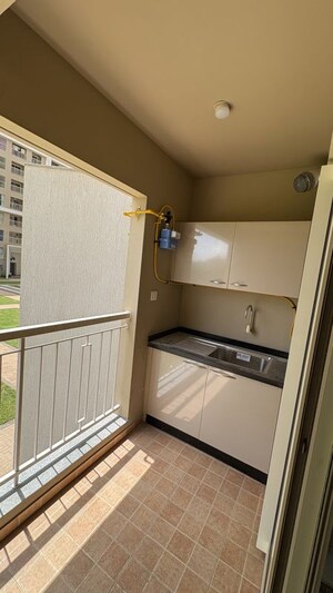Balcony in 2 BHK Apartment at Sobha Dream Gardens, Thanisandra Main Road – for Rent