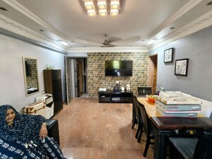 Living Room in 2 BHK Apartment at Golden Square, Santacruz East – for Rent