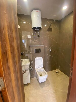 Bathroom in 2 BHK Builder Floor at Saket – for Rent