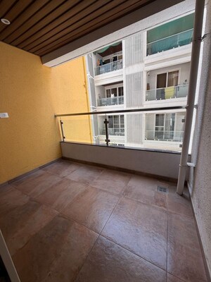 Balcony in 3 BHK Apartment at Northcape Venicia, Baner – for Rent