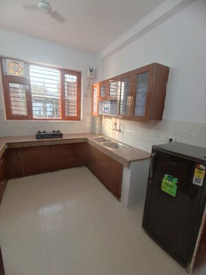 Kitchen in 1 RK Independent House at Sector 14 – for Rent