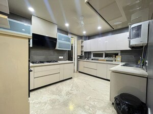 Kitchen in 3 BHK Apartment at Defence Colony – for Rent