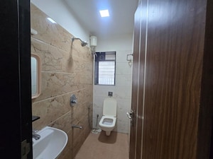 Bathroom in 2 BHK Apartment at Kolte Patil Alora, Santacruz East – for Rent