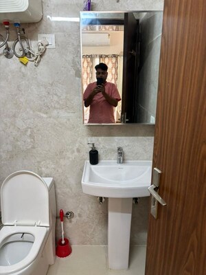 Bathroom in 2 BHK Apartment at Panchsheel Greens II, Sector 16 Greater Noida – for Sale