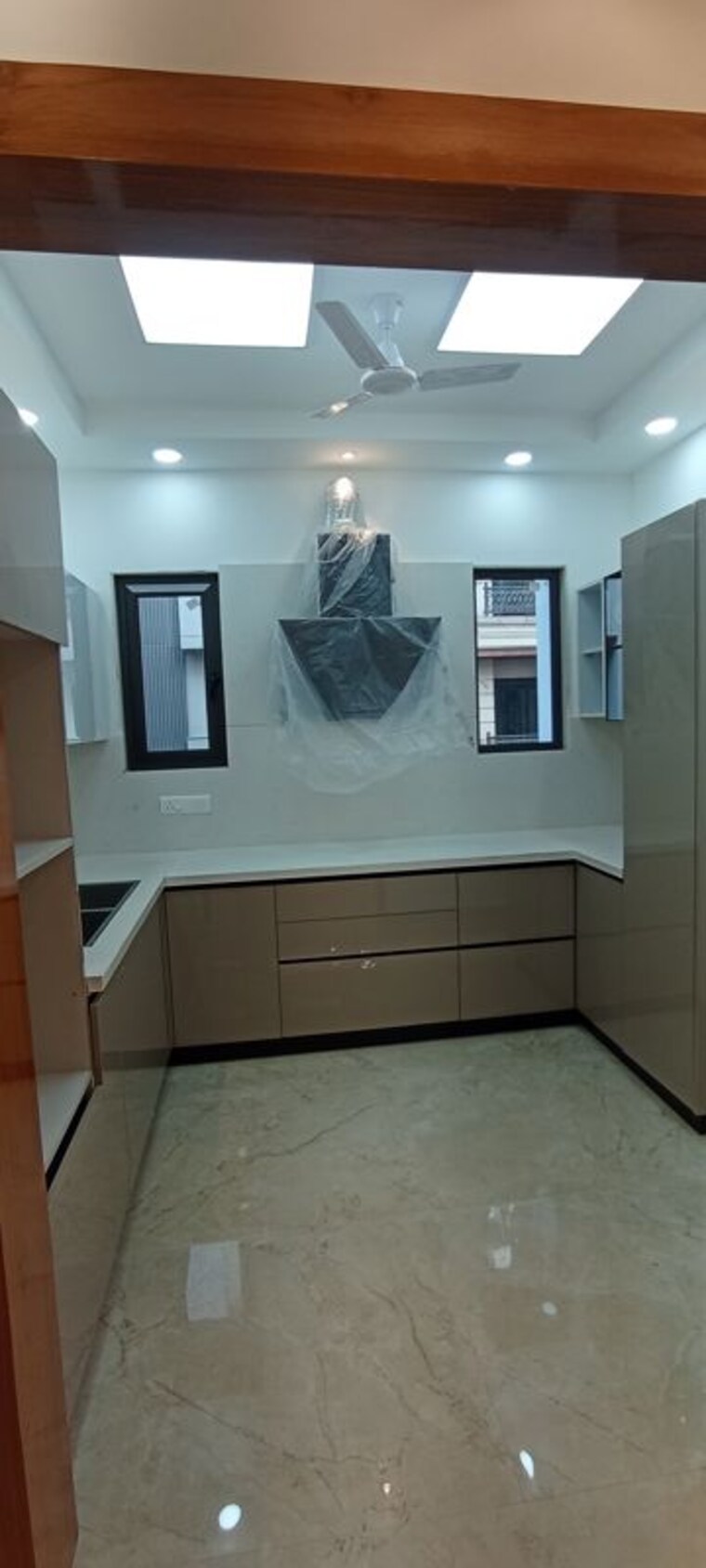 Kitchen, bptp-district-3 3 Bedroom 1620 Sq.Ft. Builder Floor In Sector 85 Faridabad 10685293