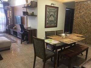 Dining area in 2 BHK Penthouse at Raheja Residency, Koramangala – for Rent