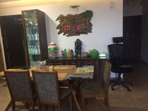 Living Room in 2 BHK Penthouse at Raheja Residency, Koramangala – for Rent
