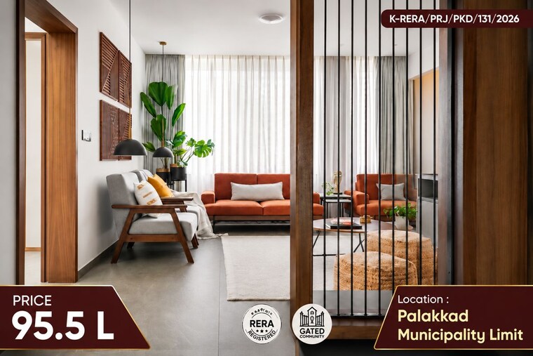Living Room, koppam 3 Bedroom 2550 Sq.Ft. Villa In Koppam Palakkad 10685294