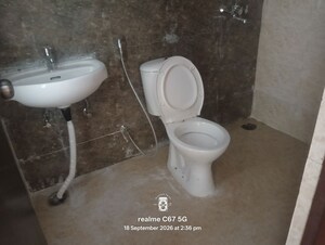 Bathroom in 2 BHK Apartment at Amrapali Dream Valley – for Rent