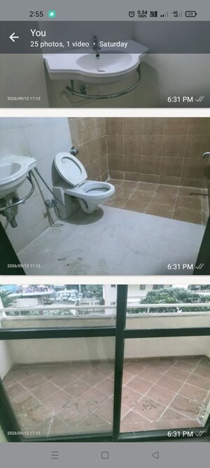 Bathroom in 3.5 BHK Apartment at Mittal Crosswinds, Baner – for Sale