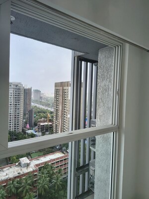 Balcony in 2 BHK Apartment at Rustomjee Erika, Bandra East – for Rent