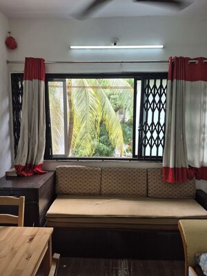 Bedroom in 1 BHK Apartment at Good Luck CHS, Goregaon West – for Rent