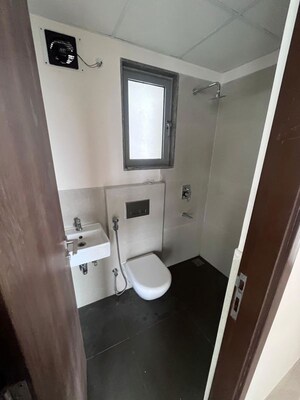 Bathroom in 1 BHK Apartment at Lodha Crown Kolshet, Kolshet Road – for Rent
