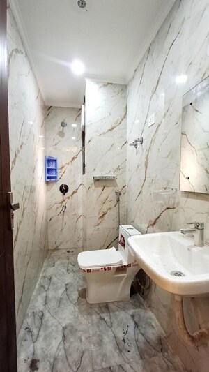 Bathroom in 2 BHK Apartment at Saket – for Rent