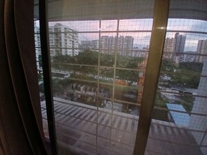 Balcony in 3 BHK Apartment at Teerth Towers, Baner – for Rent
