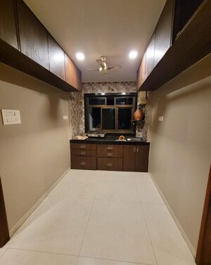 Kitchen in 1 BHK Apartment at Airoli Sector 6 – for Rent