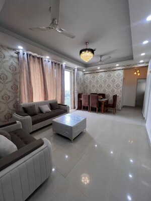 Living Room in 4 BHK Apartment at Conscient Heritage Max, Sector 102 – for Rent