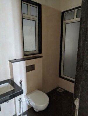 Bathroom in 2 BHK Apartment at Dosti Tulip, Balkum Pada – for Rent