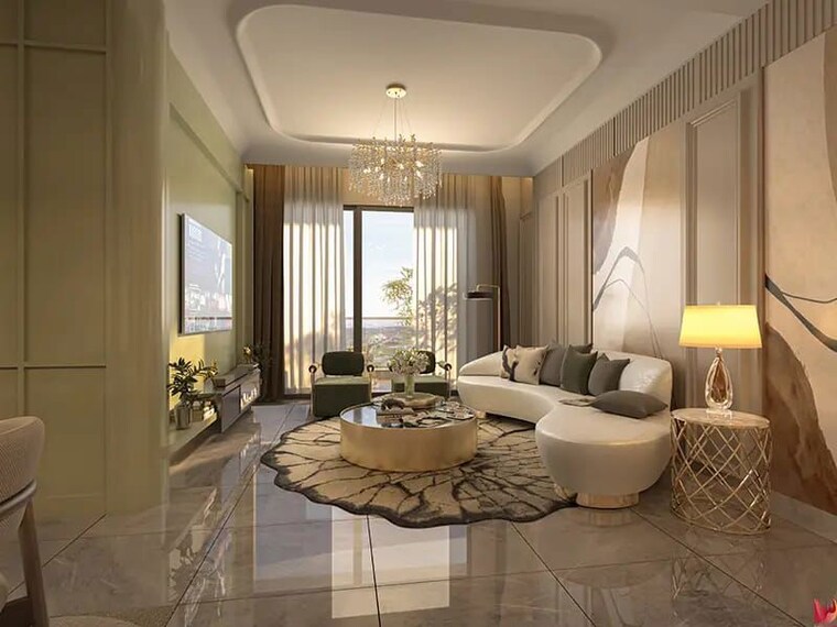 Living Room, ambala highway 3.5 Bedroom 2058 Sq.Ft. Apartment In Ambala Highway Zirakpur 10685479