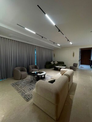 Living Room in 5 BHK Apartment at ASAP Tishya, Baner – for Sale