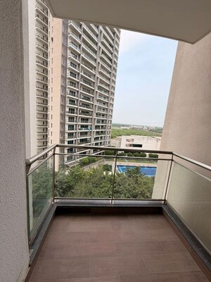 Balcony in 3 BHK Apartment at Tata Gurgaon Gateway, Sector 112 – for Rent