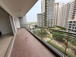 Balcony in 3 BHK Apartment at Tata Gurgaon Gateway, Sector 112 – for Rent