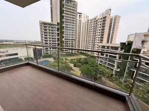 Balcony in 3 BHK Apartment at Tata Gurgaon Gateway, Sector 112 – for Rent