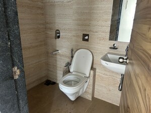 Bathroom in 2 BHK Apartment at Heritage Solitaire, Chembur – for Rent