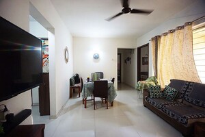 Living Room in 2 BHK Apartment at Ravinanda Trinity, Wagholi – for Sale
