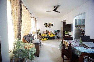 Living Room in 2 BHK Apartment at Ravinanda Trinity, Wagholi – for Sale