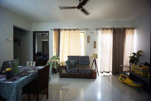 Living Room in 2 BHK Apartment at Ravinanda Trinity, Wagholi – for Sale