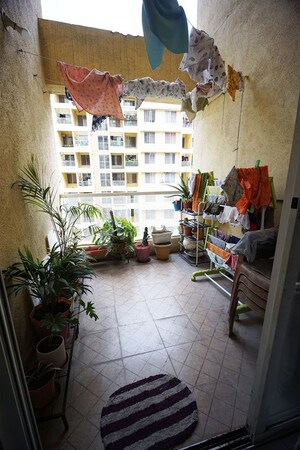 Balcony in 2 BHK Apartment at Ravinanda Trinity, Wagholi – for Sale