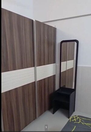 Bedroom in 2 BHK Apartment at Akshar Green World, Dighe – for Rent